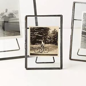 Anthropologie Pressed Glass Photo Frame